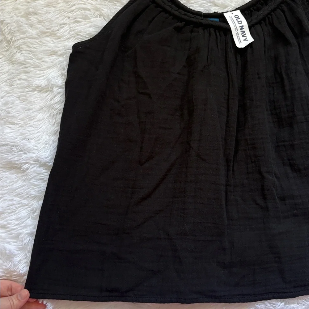NWT Old Navy Black Braided Tank Size M - Picture 2 of 15